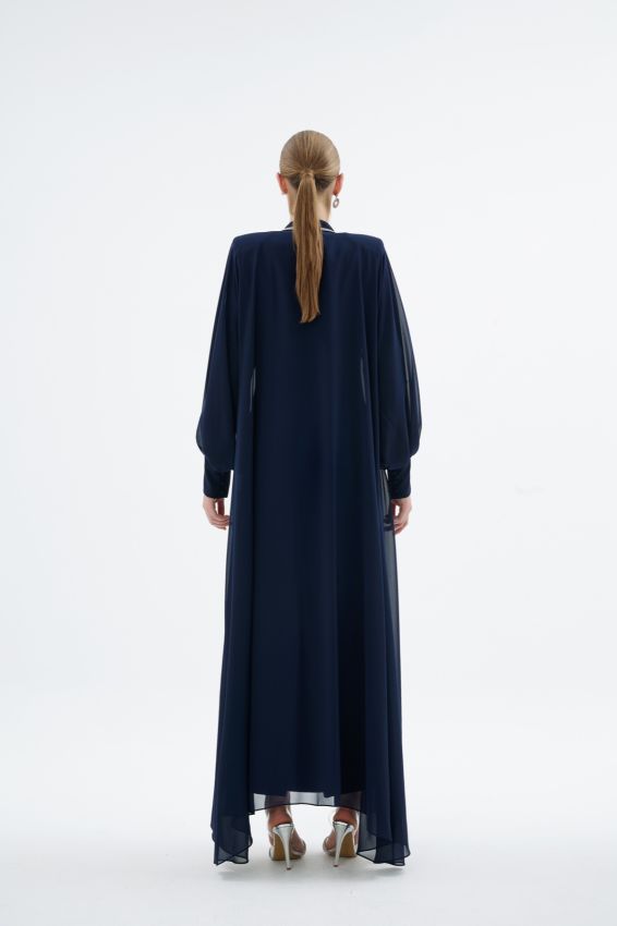 RIFLESSO LACİVERT CAPE