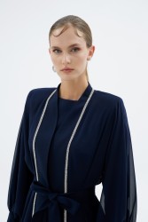 RIFLESSO LACİVERT CAPE - Thumbnail