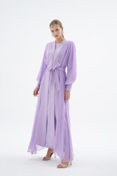 RIFLESSO LİLA ELBİSE - Thumbnail