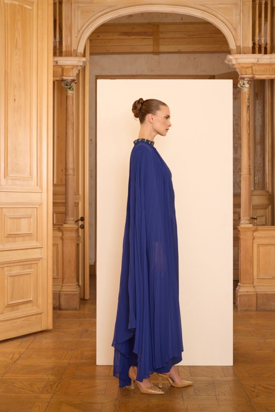 ROSALIN ELBİSE LACİVERT