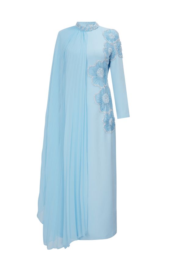 Senna - ROSALIN ELBİSE MAVİ