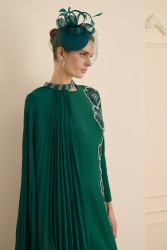 ROSALIN ELBİSE ZÜMRÜT - Thumbnail