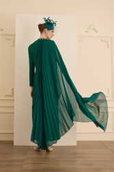 ROSALIN ELBİSE ZÜMRÜT - Thumbnail