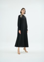 ROSE ELBİSE SİYAH - Thumbnail