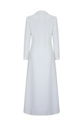 ROSE STONE EKRU ELBİSE - Thumbnail