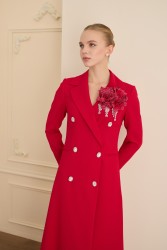 ROSE STONE KIRMIZI ELBİSE - Thumbnail