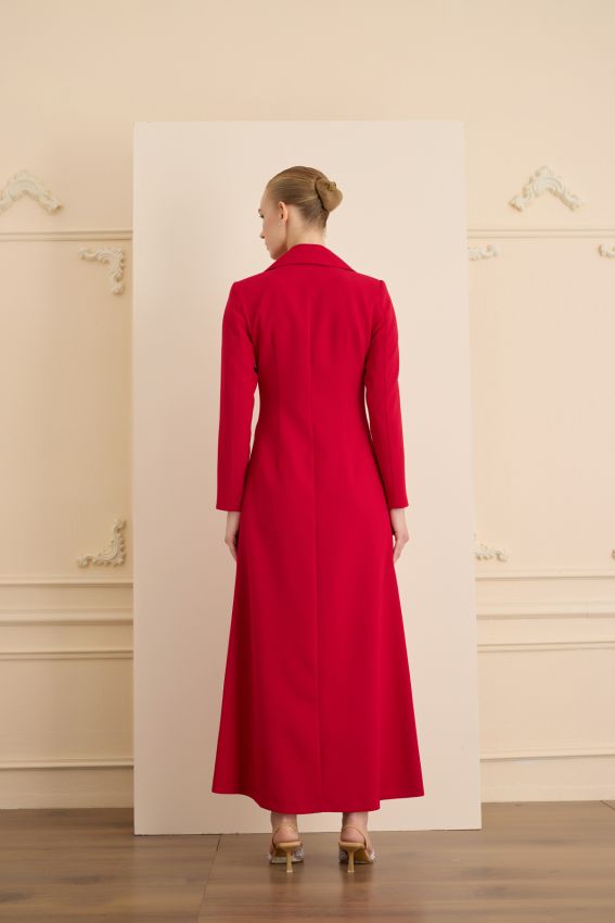 ROSE STONE KIRMIZI ELBİSE