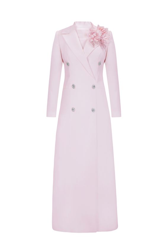 Senna - ROSE STONE PUDRA ELBİSE 