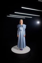 ROSEMARY DRESS MAVİ - Thumbnail