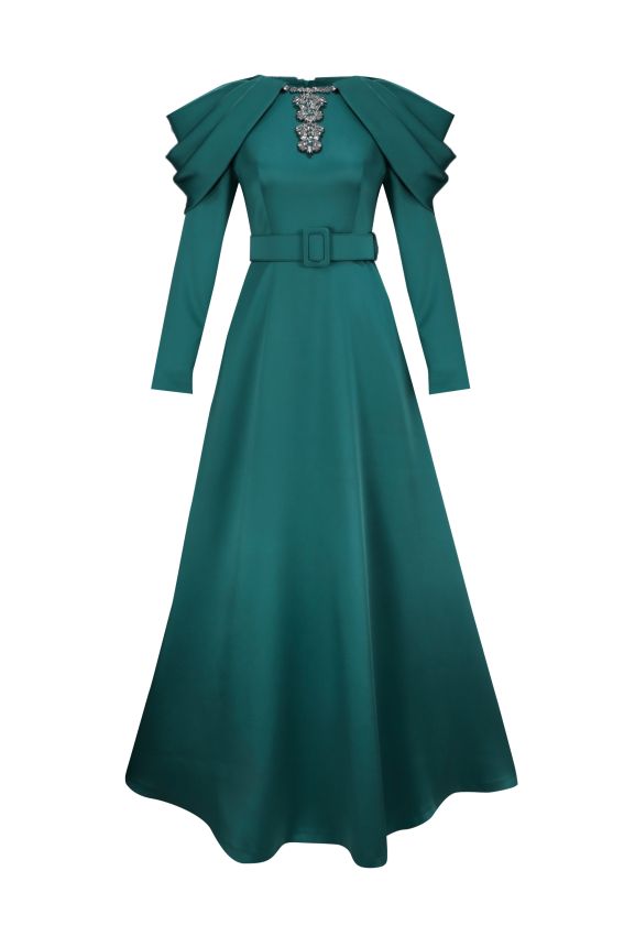 Senna - ROSEMARY DRESS ZÜMRÜT