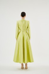 SCARLET MİMOZA ELBİSE - Thumbnail