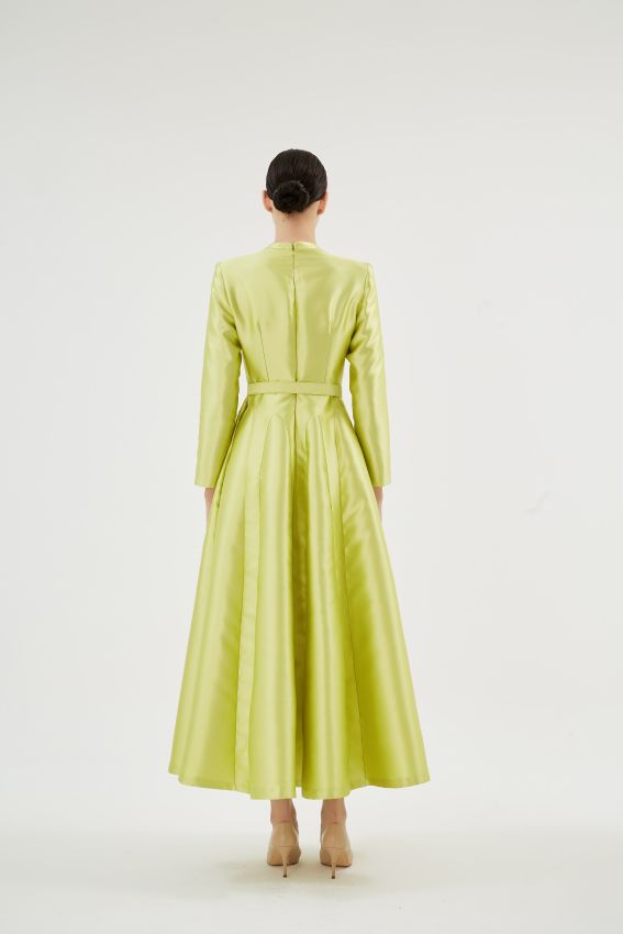 SCARLET MİMOZA ELBİSE