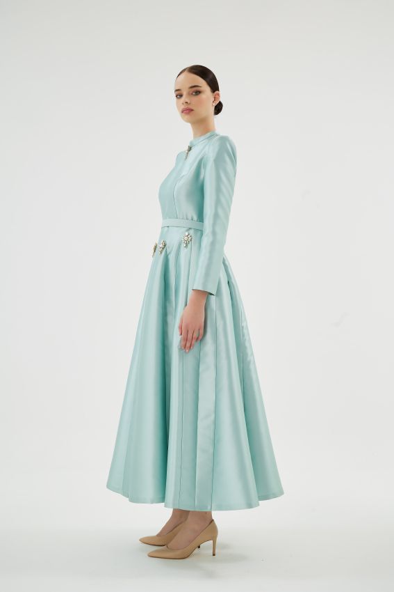 SCARLET MİNT ELBİSE