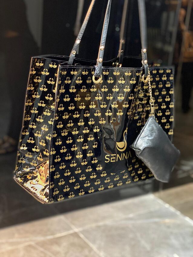 Senna - SENNA PLAJ ÇANTASI SİYAH (1)