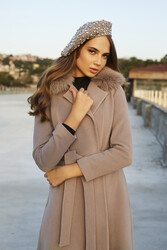 SENNA TAM BOY VİZON KABAN - Thumbnail