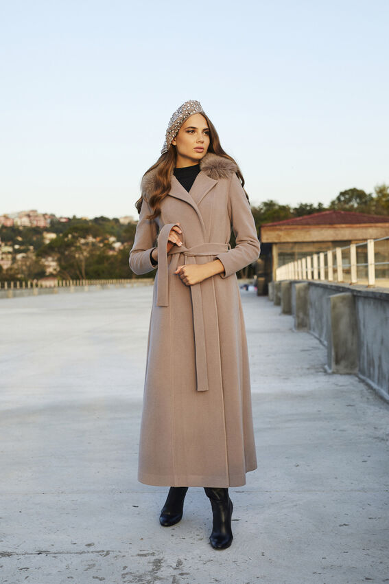 SENNA TAM BOY VİZON KABAN