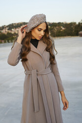 SENNA TAM BOY VİZON KABAN - Thumbnail