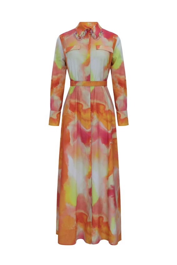 Senna - SEUL DRESS TURUNCU