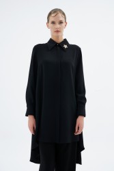 SOLENE TUNİK SİYAH - Thumbnail