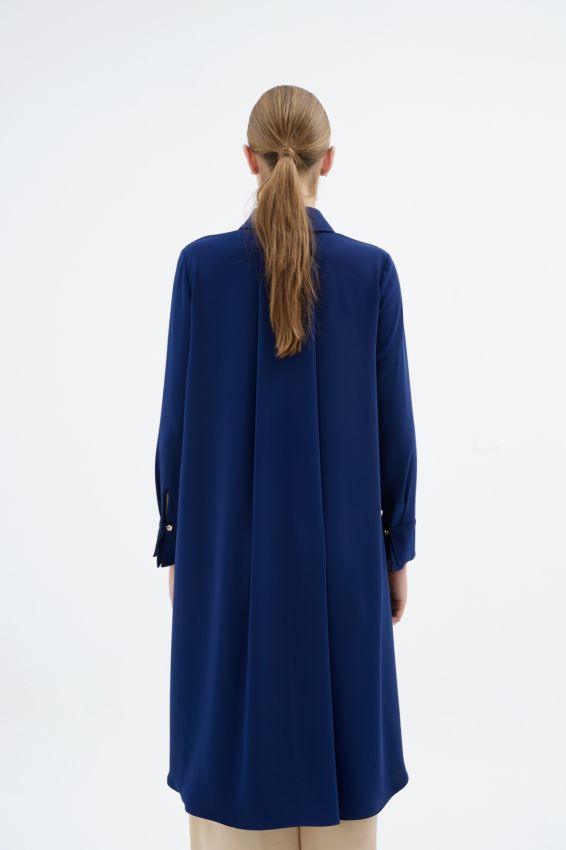 SOLENE TUNİK LACİVERT