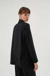 SUHA SİYAH CEKET - Thumbnail