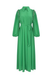 TAYLOR ELBİSE YEŞİL - Thumbnail