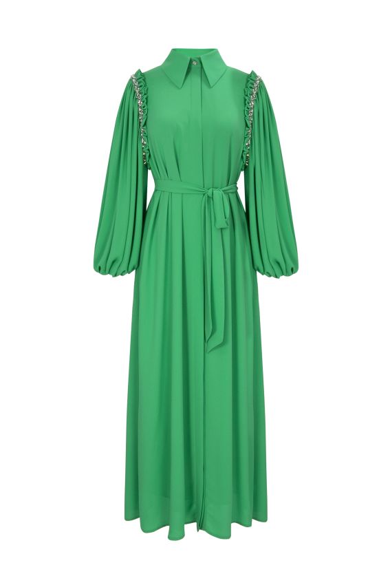 Senna - TAYLOR ELBİSE YEŞİL