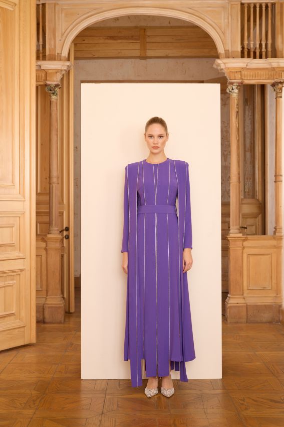 Senna - TEASE ELBİSE MOR