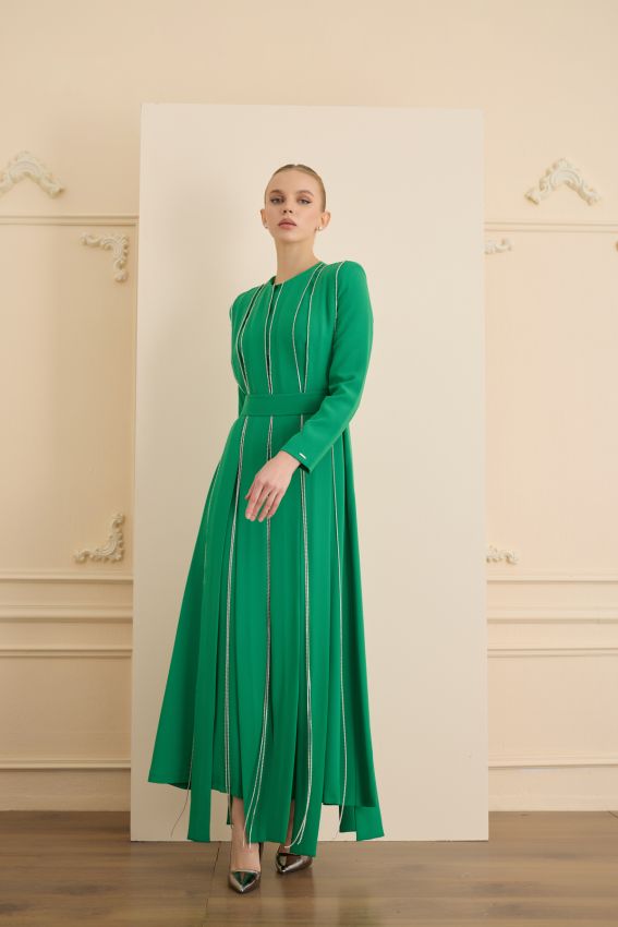 Senna - TEASE ELBİSE YEŞİL