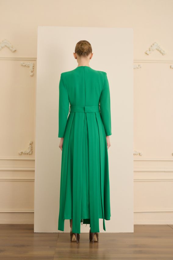 TEASE ELBİSE YEŞİL