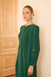 TEASE ELBİSE ZÜMRÜT - Thumbnail