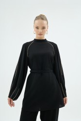 TINA PANTOLON SİYAH - Thumbnail