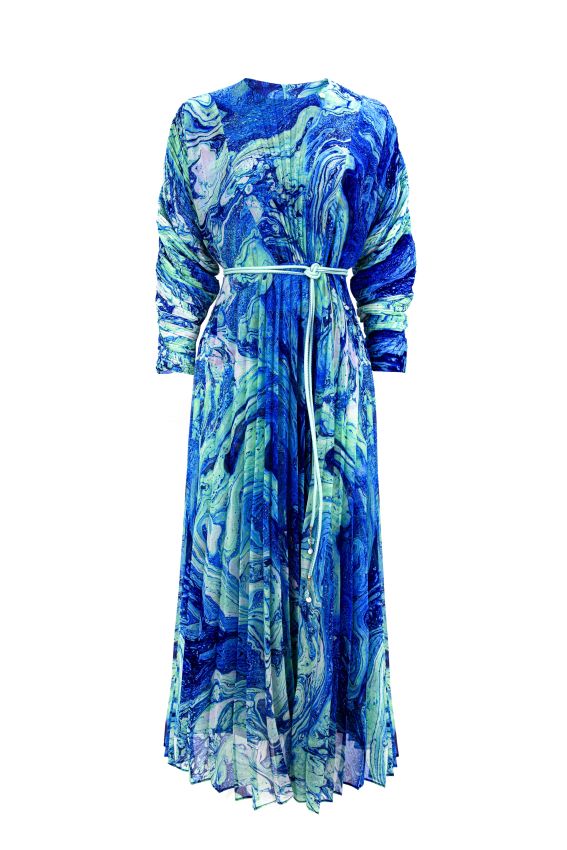 Senna - VALSE DRESS MAVİ