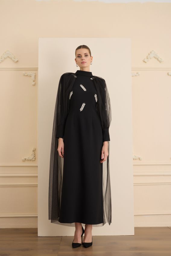 Senna - VANESSA ELBİSE SİYAH