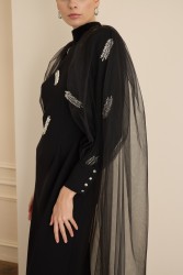 VANESSA ELBİSE SİYAH - Thumbnail