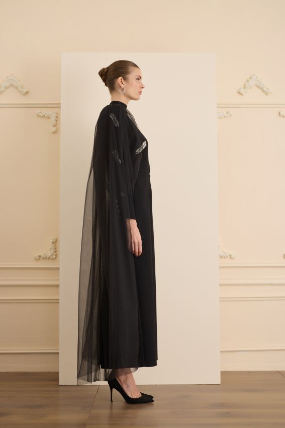 VANESSA ELBİSE SİYAH