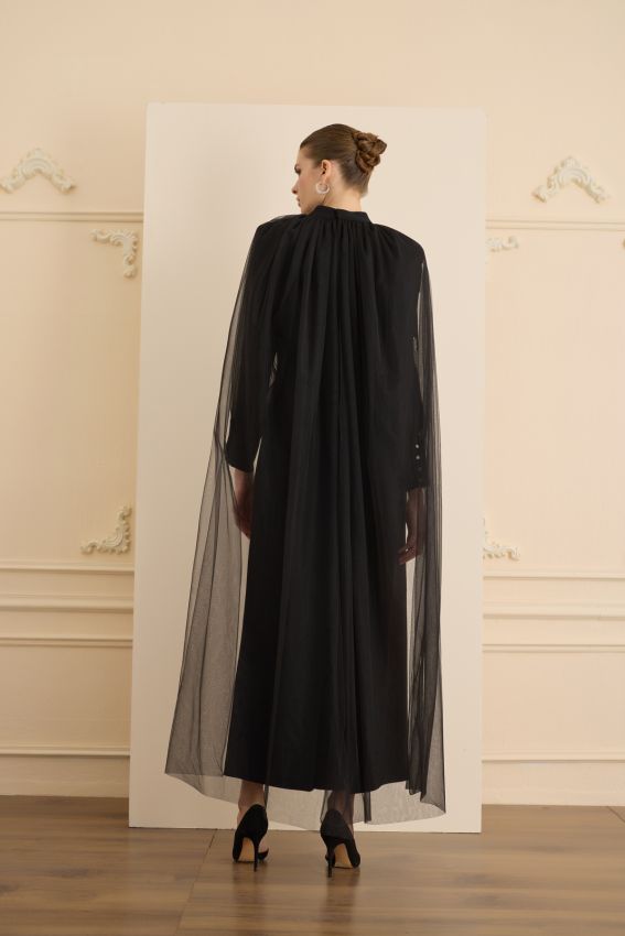 VANESSA ELBİSE SİYAH