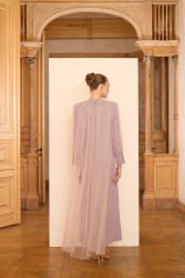 VANESSA ELBİSE GİZEMLİ LİLA - Thumbnail