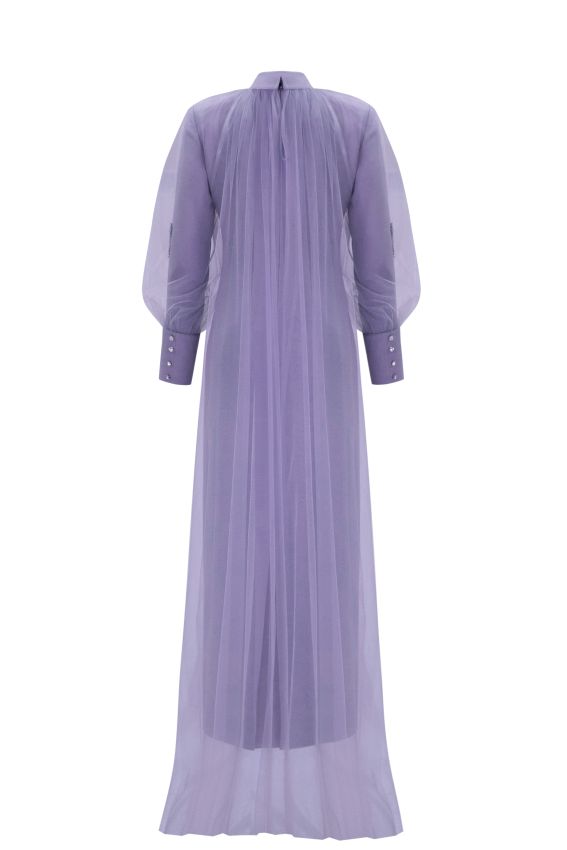 Senna - VANESSA ELBİSE LILA (1)