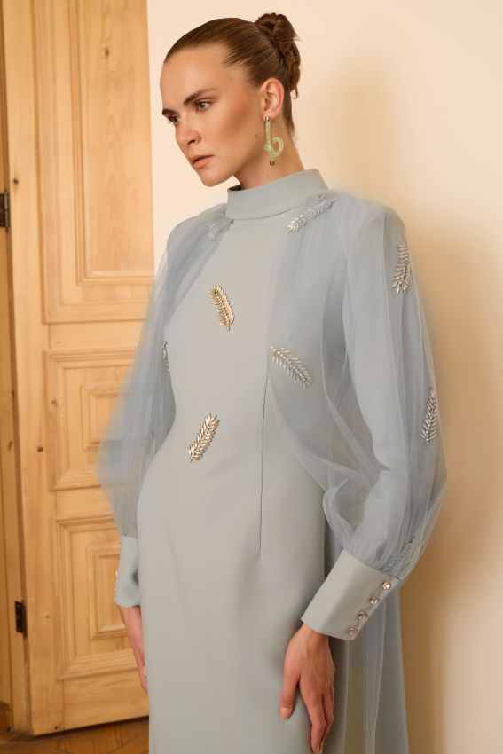 Senna - VANESSA ELBİSE MINT (1)