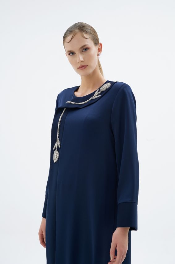 VERA ABAYA LACİVERT