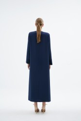 VERA ABAYA LACİVERT - Thumbnail