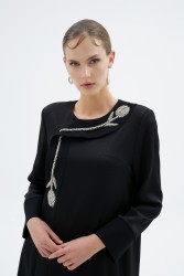 VERA ABAYA SİYAH - Thumbnail