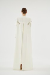 VERA EKRU ELBİSE - Thumbnail