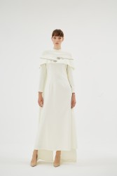 VERA EKRU ELBİSE - Thumbnail