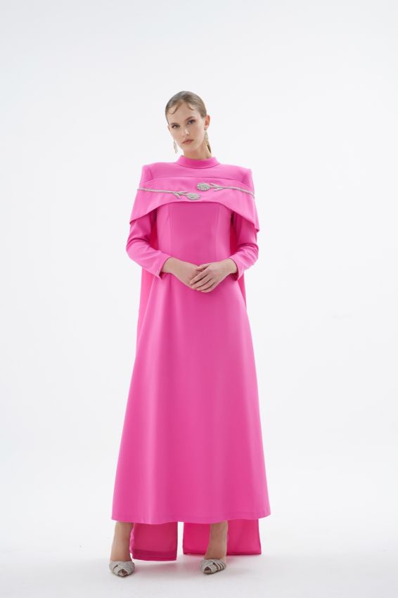  - VERA PEMBE ELBİSE (1)