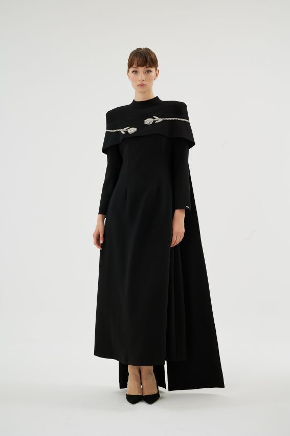  - VERA SİYAH ELBİSE