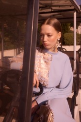 VIENTO MAVİ ELBİSE - Thumbnail