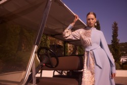 VIENTO MAVİ ELBİSE - Thumbnail