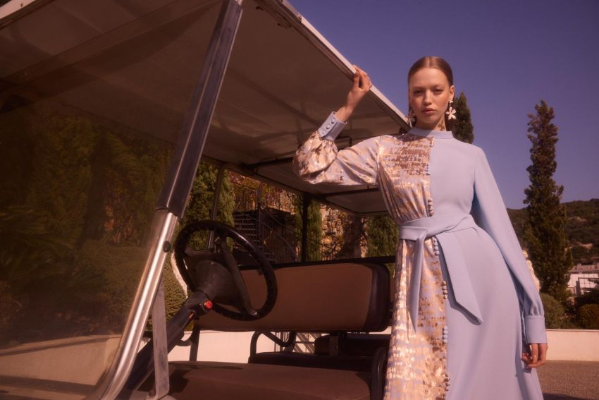  - VIENTO MAVİ ELBİSE